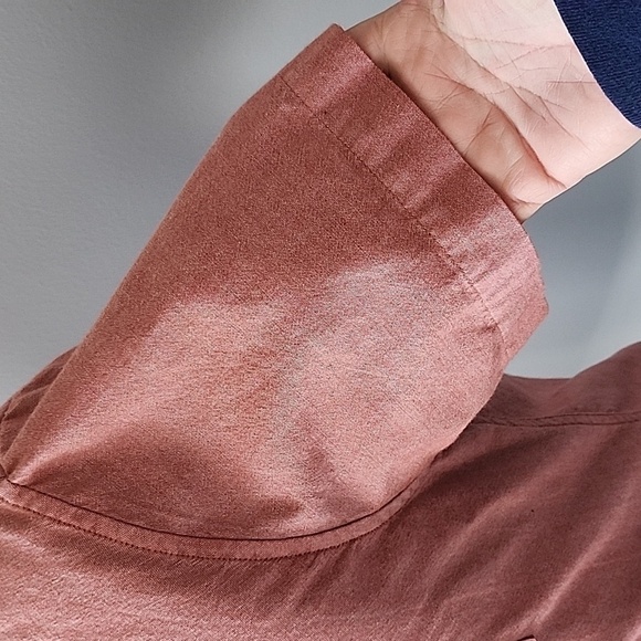 Urban Pipeline light red short sleeve button-down shirt - Picture 6 of 10